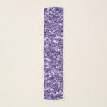 Pañuelo Espuma purpurina púrpura ultravioleta<br><div class="desc">Elegante pañuelo de chicha accesorio elegante para ella. Hermosa muchacha ultravioleta morada purpurina chispa. ¡Foto de chispas violetas no purpurinas reales!</div>
