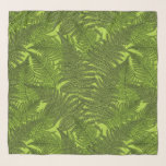 Pañuelo Fern en verde<br><div class="desc">Patrón de helecho vector pintado a mano.</div>