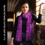 Pañuelo Fiesta Celebración Colorful Confetti Purple Chiffo<br><div class="desc">Fiesta Celebración Colorido Confetti Deep Purple Chiffon Scarf. Personalízalo con tu obra de arte. Editarlo para cambiar el fondo de color. Para cualquier ocasión,  Año Nuevo,  4 de julio,  Navidades,  Día de la Madre,  cumpleaños,  un regalo para usted o alguien especial.</div>