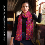 Pañuelo Fiesta Celebración Colorful Confetti Red Chiffon<br><div class="desc">Celebración fiesta Colorida Confetti Red Chiffon Scarf. Personalízalo con tu obra de arte. Editarlo para cambiar el fondo de color. Para cualquier ocasión,  Año Nuevo,  4 de julio,  Navidades,  Día de la Madre,  cumpleaños,  un regalo para usted o alguien especial.</div>