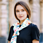 Pañuelo Floral color azul y rosa<br><div class="desc">Esta hermosa bufanda de chicles con motivos florales de color rosa y azul acuático es el accesorio perfecto para cualquier ocasión. La tela suave y ligera es perfecta para descansar en un día fresco o para refrescarse en un día caluroso. La delicada decoración floral acuática le aporta un toque de...</div>