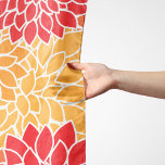 Pañuelo Flores De Dahlia, Patrón De Flores, Naranja Dahlia<br><div class="desc">Decoración elegante y sofisticada con flores de Dahlia naranja. Un regalo moderno y de moda,  perfecto para el amante del diseño floral de su vida.</div>