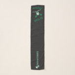 Pañuelo Fraude de bienvenida verde de silueta<br><div class="desc">🥇 UN DISEÑO ORIGINAL DE DERECHOS DE AUTOR DE Donna Siegrist SÓLO DISPONIBLE EN ZAZZLE! Alegre Scarves listo para que lo personalizes. Hace un gran regalo para una animadora. Disponible en varios colores. ✔ NOTA: ¡SÓLO CAMBIA LAS ÁREAS DE PLANTILLA NECESARIAS! 😀 Si es necesario, puede eliminar el texto y...</div>