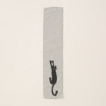 Pañuelo Gato negro que lleva a cabo encendido la novedad<br><div class="desc">Termine su equipo con este complemento felino de la diversión. El gato negro loco está colgando encendido a esta bufanda fresca. ¡Hace un regalo original de la novedad para los amantes del gatito! El mundo del Doodle de Jenn de la visita para más productos que ofrecen este gato negro original...</div>