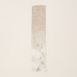 Pañuelo Glamoroso Oro Purpurina Blanco Marble Gradiente Om<br><div class="desc">Este elegante diseño es perfecto para la moderna y elegante moda. En el fondo de un fondo de piedra de mármol dorado y blanco, un gradiente oscuro purpurina de imitación dorada y brillante. Es glamuroso, moda, lujoso, moderno y elegante. ***NOTA DE DISEÑO IMPORTANTE: Para cualquier solicitud de diseño personalizado, como...</div>