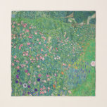 Pañuelo Gustav Klimt - Paisaje de los jardines italianos<br><div class="desc">Paisaje Jardín Italiano / Paisaje Horticultural Italiano - Gustav Klimt,  Petróleo en Lienzo,  1913</div>