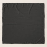 Pañuelo Impresión de la piel de cocodrilo negro<br><div class="desc">Piel de cocodrilo negro imprime una bufanda de chífon de Gerson Ramos.</div>