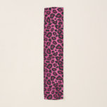 Pañuelo Impresión de leopardo rosa y negro<br><div class="desc">🥇 UN DISEÑO ORIGINAL DE DERECHOS DE AUTOR DE Donna Siegrist SÓLO DISPONIBLE EN ZAZZLE! Impresión de leopardo rosa y negro. Disponible en varios colores. ⭐ 99% de mis diseños en mi tienda están hechos en capas. Esto facilita el redimensionar y mover los gráficos y el texto para que encajen...</div>