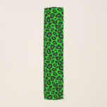 Pañuelo Impresión de leopardo verde limón y negro<br><div class="desc">🥇 UN DISEÑO ORIGINAL DE DERECHOS DE AUTOR DE Donna Siegrist SÓLO DISPONIBLE EN ZAZZLE! Impresión de leopardo verde limón y negro. Disponible en varios colores. ⭐ 99% de mis diseños en mi tienda están hechos en capas. Esto facilita el redimensionar y mover los gráficos y el texto para que...</div>