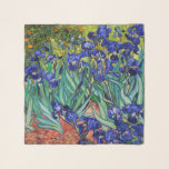 Pañuelo Irises de Vincent van Gogh<br><div class="desc">Irises de Vincent van Gogh,  1889.</div>