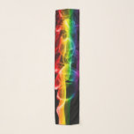 Pañuelo Los vivos colores del arcoiris del humo de Slipper<br><div class="desc">SlipperyJoe el humo de los vivos colores del arco iris celebran el amor artístico sorprendente patrón de orgullo gay regalos LGBTQIA vibrante de luz colorida trazas dinámicas fluir formas movimiento energía amarillo verde azul púrpura</div>