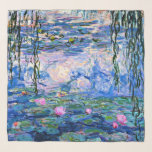 Pañuelo Monet - Lilies de agua, 1919<br><div class="desc">Water Lilies,  1919,  famosa pintura de Claude Monet</div>