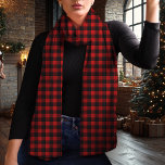 Pañuelo Navidades De Búfalo Rojo Y Negro<br><div class="desc">En esta temporada de vacaciones podrá disfrutar de un ambiente acogedor y elegante con la bufanda de Navidades de chuleta roja y negra. Con un audaz diseño rojo y negro a cuadros, este diseño atemporal es perfecto para añadir un toque rústico a cualquier conjunto festivo. El Chiffon es ligero y...</div>