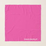 Pañuelo Nombre del color rosa de la fruta de la bebida<br><div class="desc">Nombre del color rosa de la fruta de la bebida</div>