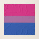 Pañuelo Orgullo bisexual (Bandera Bi)<br><div class="desc">Este diseño presenta la bandera del orgullo bisexual, diseñada por primera vez por Michael Page en 1998. Su intención era dar a la comunidad bisexual su propio símbolo comparable a la bandera del orgullo gay. En la bandera, el rosa es para la misma atracción de género, el azul es para...</div>