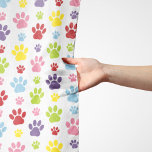 Pañuelo Pasta colorida, patrón de garras, garras de perro,<br><div class="desc">Patrón lindo,  divertido y adorable con patas coloridas. Regalo moderno y moderno,  perfecto para el amante del perro en tu vida.</div>