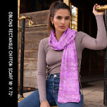 Pañuelo Pastel Purple Camouflage Chiffon<br><div class="desc">Carne de Chiffon de Camuflaje Púrpura Pastel. Diversión por cada amante de los camos. Ver todas mis tiendas aquí https://bit.ly/SandyspiderStores</div>