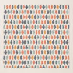 Pañuelo Patrón botánico Cute Naranja Blue Ochre Leafy<br><div class="desc">Si necesitas más personalización,  por favor,  no dudes en enviarme un mensaje a yellowfebstudio@gmail.com.</div>