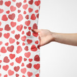 Pañuelo Patrón De Corazones, Corazones Rojos, Patrón De Co<br><div class="desc">Patrón lindo,  divertido y adorable con corazones rojos. Un regalo moderno y de moda,  perfecto para el El día de San Valentín.</div>