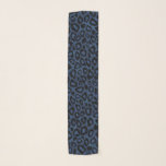 Pañuelo Patrón de leopardo azul de la marina<br><div class="desc">Espada del patrón animal del leopardo azul de la marina. ⭐ 99% de mis diseños en mi tienda están hechos en capas. Esto facilita el redimensionar y mover los gráficos y el texto para que encajen perfectamente en cada producto. 📌 (Asegúrese de cambiar el tamaño o mover los gráficos si...</div>