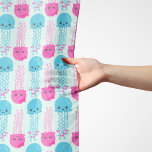 Pañuelo Patrón de medusas, medusas cortas, animales marino<br><div class="desc">Un diseño agradable,  divertido y adorable con medusas rosas y azules. Un regalo moderno y de moda,  perfecto para los amantes del mar en su vida.</div>