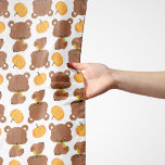 Pañuelo Patrón De Osos, Osos Cubiertos, Caída, Calabazas<br><div class="desc">Patrón lindo,  divertido y adorable con osos y calabazas. Un regalo moderno y de moda,  perfecto para el amante de los osos en tu vida.</div>