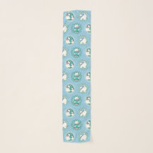 Patrón de osos polares - Vacaciones de invierno bo