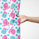 Pañuelo Patrón de pulpo, pulpo tórrido, animales marinos<br><div class="desc">Patrón lindo,  divertido y adorable con pulpos rosas y azules. Un regalo moderno y de moda,  perfecto para los amantes del mar en su vida.</div>