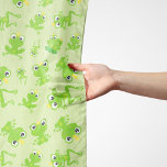 Pañuelo Patrón de rana, ranas cortas, ranas verdes, prínci<br><div class="desc">Patrón lindo,  divertido y adorable con ranas verdes. Regalo moderno y moderno,  perfecto para el amante de las ranas en tu vida.</div>