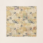 Pañuelo Patrón moderno de abejas reina vintage<br><div class="desc">Moderno patrón de color amarillo de la reina ventilado. Un regalo ideal para un apicultor.</div>