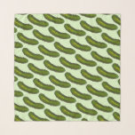 Pañuelo Piquetes de pollo verdes de Kosher<br><div class="desc">El diseño presenta un ilustracion de marca original de un pepinillo de eneldo verde kosher. ¡Perfecto para tu comida favorita! ¿No ves lo que estás buscando? ¿Necesita ayuda con la personalización? Haga clic en "Contactar con este diseñador" para tener algo creado sólo para usted.</div>