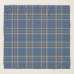 Pañuelo Plaid Clan Thompson Gray Blue Tartán<br><div class="desc">Añada un toque clásico y tradicional a su conjunto con esta elegante bufanda de cuadros azul tartán de Clan Thompson. Hace un gran regalo o un regalo para ti mismo. Coincida con su armario más reciente y mantiene una gran tradición familiar. Combina tu nueva bufanda con nuestra tapadera de cara...</div>