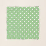 Pañuelo Punto de polka verde<br><div class="desc">Un hermoso matiz verde que recuerda a las manzanas verdes. Algunos de los productos también incorporan puntos de manzana verde y polka blanca a juego. Son un lienzo en blanco listo para tu texto o imagen.</div>