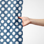 Pañuelo Puntos de Polka Azul de la Marina, Patrón de Punto<br><div class="desc">Patrón de puntos polka amables,  divertidos y adorables en color azul marino y blanco. Un regalo moderno y de moda,  perfecto para el amante de la polka en su vida.</div>