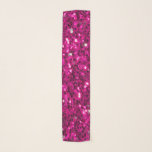Pañuelo Purpurina falso de chispas de color rosa caliente<br><div class="desc">El brillante brillante y oscuro chisporroteo a los purpurinas con un glamour brillante en su cara. Usamos fotos de chispas.</div>