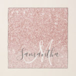 Pañuelo Purpurina rosa moderno marca nombre personalizado<br><div class="desc">Presentamos nuestro moderno producto de nombre personalizado de Purpurina rosado Sparkles, disponible exclusivamente en Zazzle! El hotel ofrece una variedad excelente de instalaciones recreativas, incluyendo piscina al aire libre, masajista, gimnasio. Tanto si busca un regalo como un regalo especial para usted, este producto es perfecto para añadir un toque de...</div>