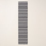 Pañuelo Rayas blancas negras cortas<br><div class="desc">Rayas blancas negras cortas</div>