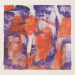 Pañuelo Resumen de la expresión No. 12 de Michael Moffa<br><div class="desc">Resumen La pintura expresionista empleando capas de color y paleta de cuchillo afecta a la técnica. Derechos universales: Michael Moffa,  c2016.</div>