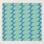 Pañuelo Retro Geométrico Azul Vintage Brillante Estilo<br><div class="desc">Añade un toque atrevido y elegante a tu armario con esta bufanda geométrica de inspiración retro en tonos azules. Con un diseño moderno de mediados de siglo con un atractivo intemporal, este accesorio ligero es perfecto para el desgaste, el desgaste casual o una declaración de moda única. Un gran regalo...</div>