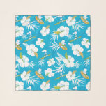 Pañuelo Snoopy Brooklyn Beach Pattern<br><div class="desc">Echa un vistazo a este diseño super lindo con Snoopy surcando las olas tropicales.</div>