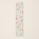 Pañuelo Snoopy So Sweet Flower Pattern<br><div class="desc">Take a look at this super cute design featuring Snoopy in a bright,  floral garden pattern.</div>