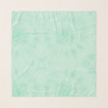 Pañuelo Teñido anudado | Escarcha de monograma verde de la<br><div class="desc">Un sencillo tintineo de tintes con una suave paleta de color verde menta pastel. El perfecto regalo o accesorio de moda se puede personalizar fácilmente con tu nombre, iniciales, monograma, etiqueta o lema! Tie-Dye está haciendo un importante retorno en este momento ¡y es oficialmente la mayor tendencia del año! Pensamos...</div>