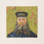 Pañuelo Van Gogh Postman. Arte de impresionismo vertical<br><div class="desc">La bufanda de Van Gogh "The Postman (Joseph Roulin)".</div>