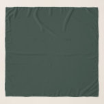 Pañuelo Verde oscuro<br><div class="desc">Color sólido verde oscuro Chifon Scarf de Gerson Ramos.</div>