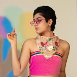 PAÑUELO VINTAGE COLORIDO DISEÑO FLORAL CHIFFON SCARF<br><div class="desc">Presentamos nuestro Viejo Diseño Floral Colorido Chiffon Scarf, un accesorio perfecto para elevar su estilo de temporada de primavera con un toque de elegancia eterna. Esta exquisita bandana presenta una vibrante variedad de diseños florales de inspiración vintage, que añaden color y encanto a cualquier conjunto. El pañuelo, hecho de un...</div>