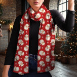 Pañuelo Vintage Santa Claus Navidades Rojos<br><div class="desc">Entra en el espíritu de las vacaciones con esta encantadora bufanda vintage de Navidades de Santa Claus. Esta bufanda, con un estampado nostálgico de color de agua Santa sobre un fondo rojo festivo, aporta un toque clásico a cualquier conjunto de invierno. Hecho a partir de un chiffon ligero, es perfecto...</div>