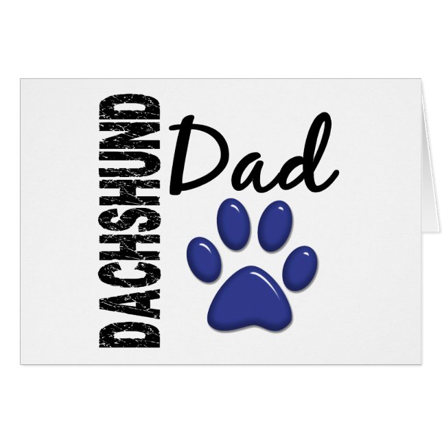 Papá 2 del Dachshund (Anverso (Horizontal))