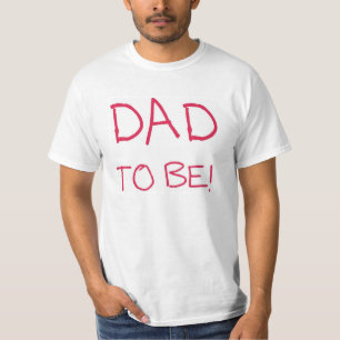 ¡Papá a ser! camiseta