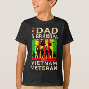 Papá Abuelo Vietnam Veteranos Camisetas padres vet