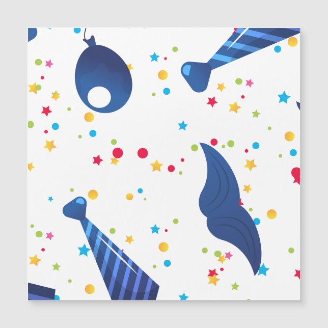 Papá amarra el color azul (Anverso)